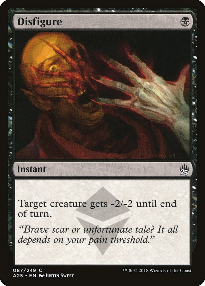 Image for Disfigure (87) [Masters 25] - Magic: The Gathering