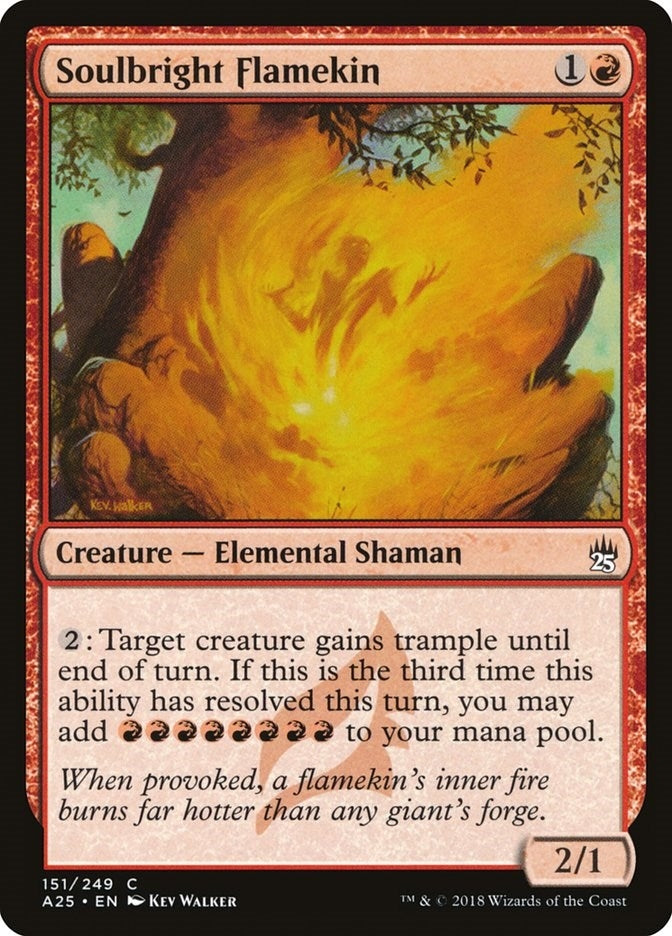Image for Soulbright Flamekin (151) [Masters 25] - Magic: The Gathering