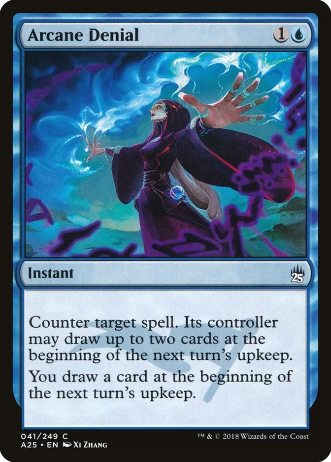 Image for Arcane Denial (41) [Masters 25] - Magic: The Gathering