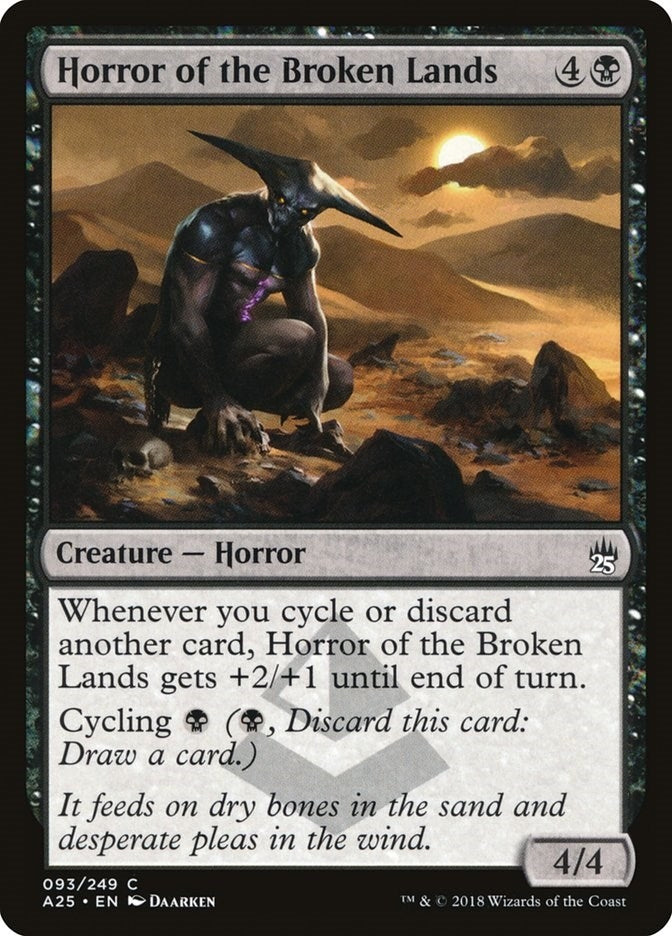 Image for Horror of the Broken Lands (93) [Masters 25] - Magic: The Gathering