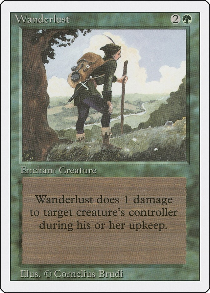 Image for Wanderlust [Revised Edition] - Magic: The Gathering