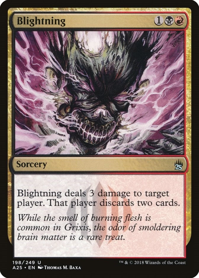 Image for Blightning (198) [Masters 25] - Magic: The Gathering