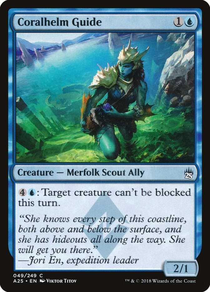 Image for Coralhelm Guide (49) [Masters 25] - Magic: The Gathering
