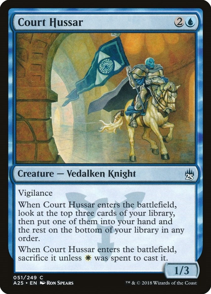 Image for Court Hussar (51) [Masters 25] - Magic: The Gathering