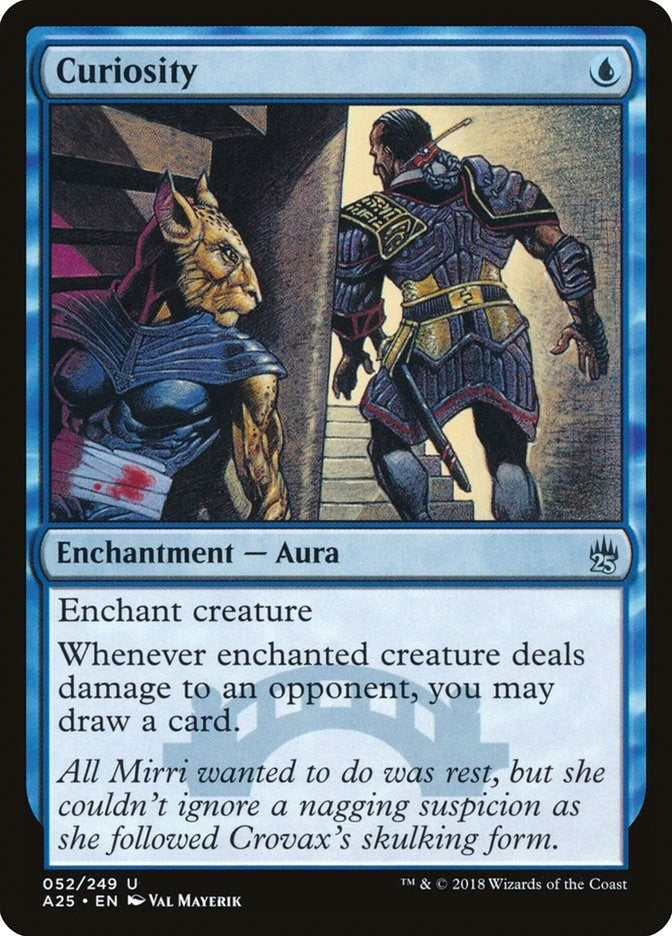 Image for Curiosity (52) [Masters 25] - Magic: The Gathering