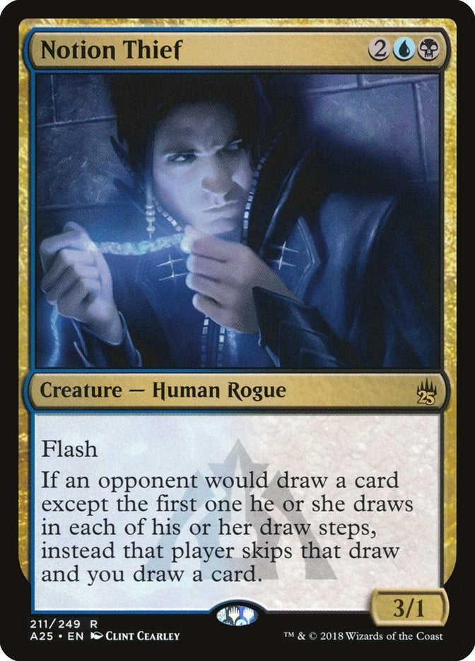 Image for Notion Thief (211) [Masters 25] - Magic: The Gathering