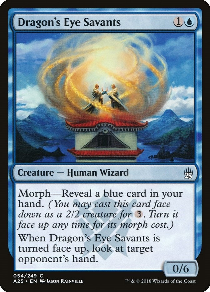 Image for Dragon's Eye Savants (54) [Masters 25] - Magic: The Gathering