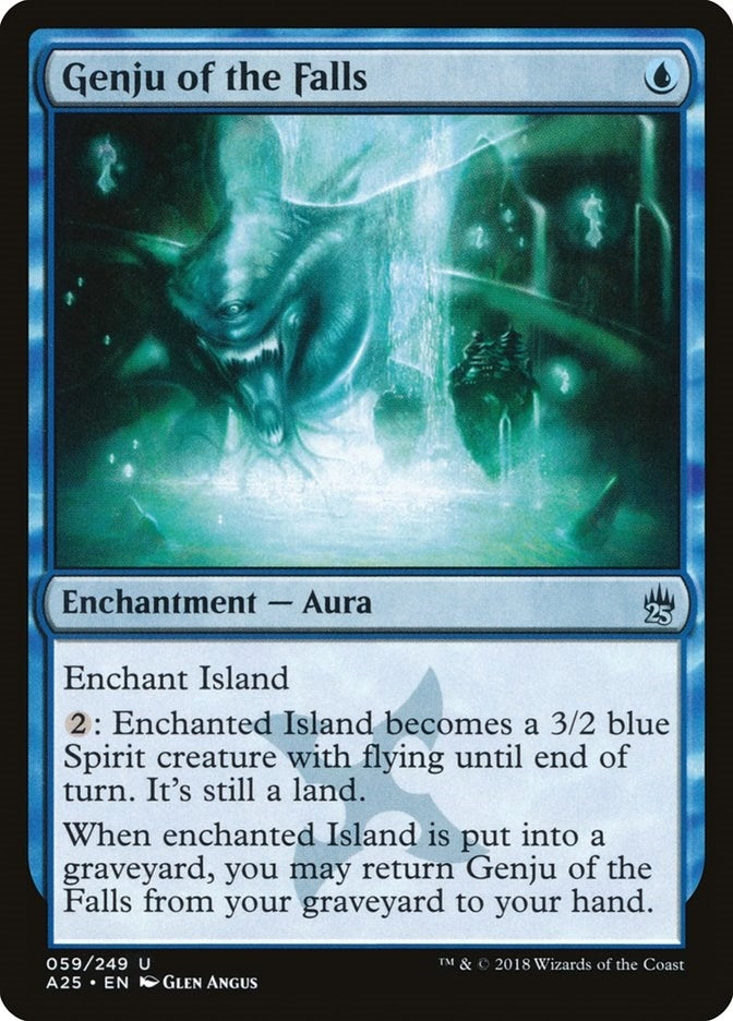 Image for Genju of the Falls (59) [Masters 25] - Magic: The Gathering