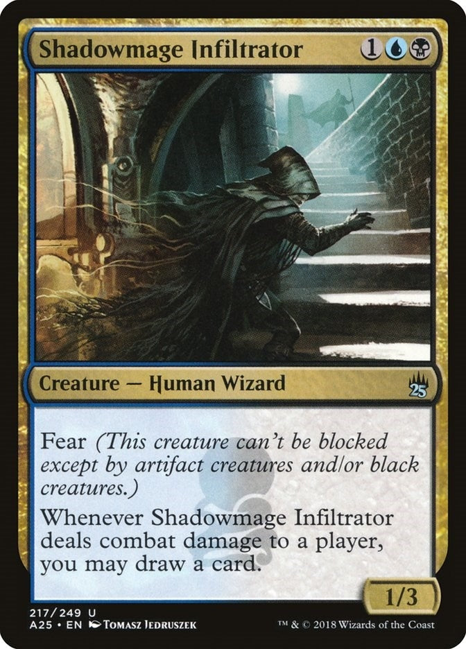 Image for Shadowmage Infiltrator (217) [Masters 25] - Magic: The Gathering