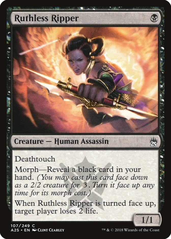 Image for Ruthless Ripper (107) [Masters 25] - Magic: The Gathering