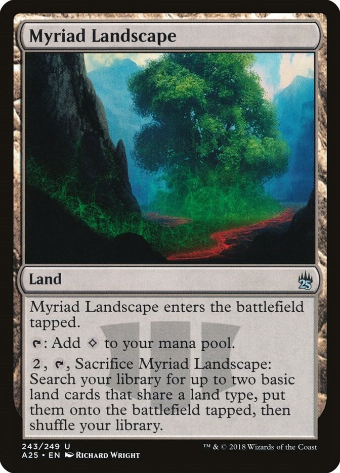 Image for Myriad Landscape (243) [Masters 25] - Magic: The Gathering