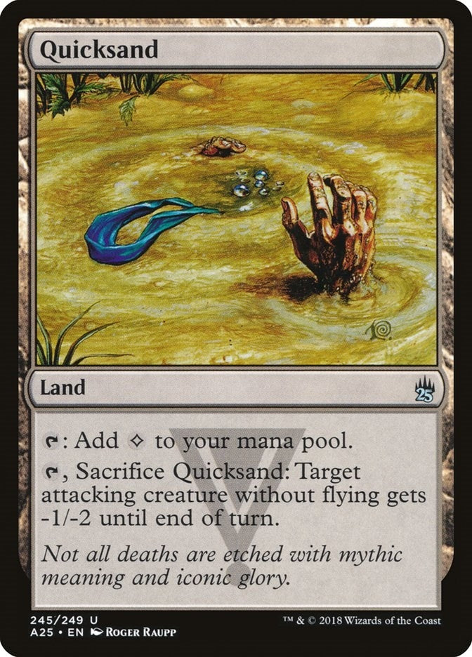 Image for Quicksand (245) [Masters 25] - Magic: The Gathering