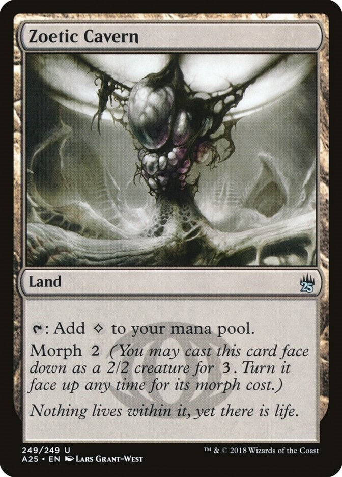 Image for Zoetic Cavern (249) [Masters 25] - Magic: The Gathering