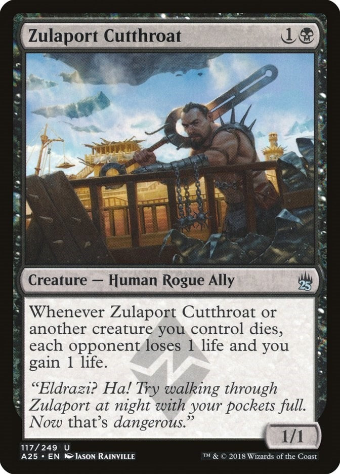 Image for Zulaport Cutthroat (117) [Masters 25] - Magic: The Gathering