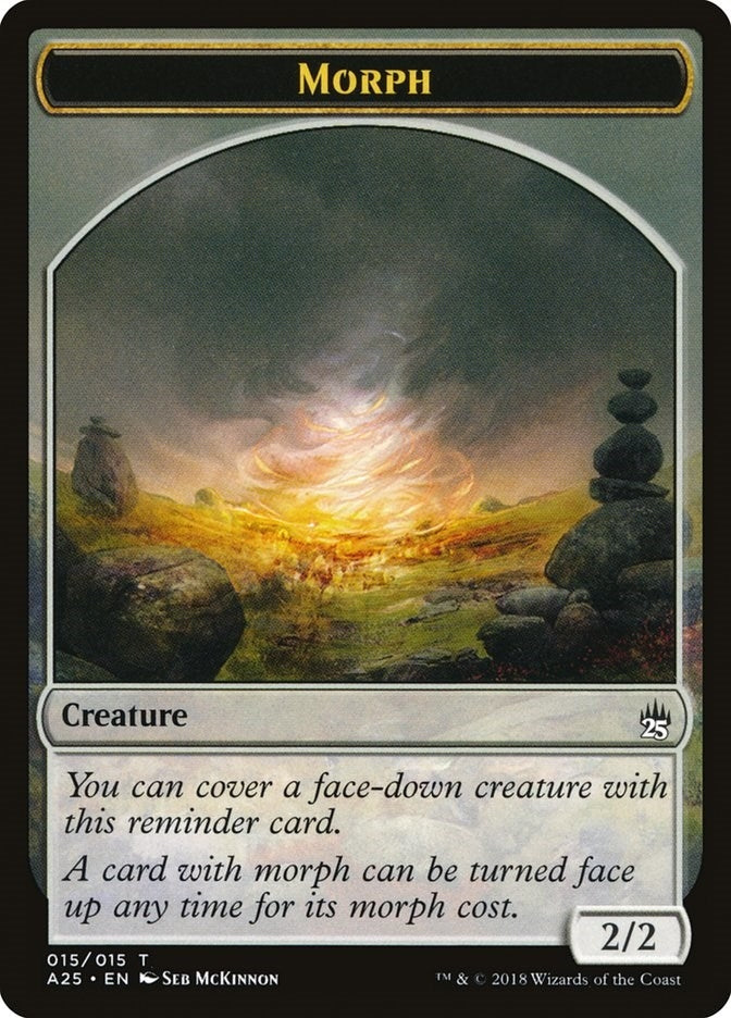 Image for Morph Token (015) (15) [Masters 25] - Magic: The Gathering