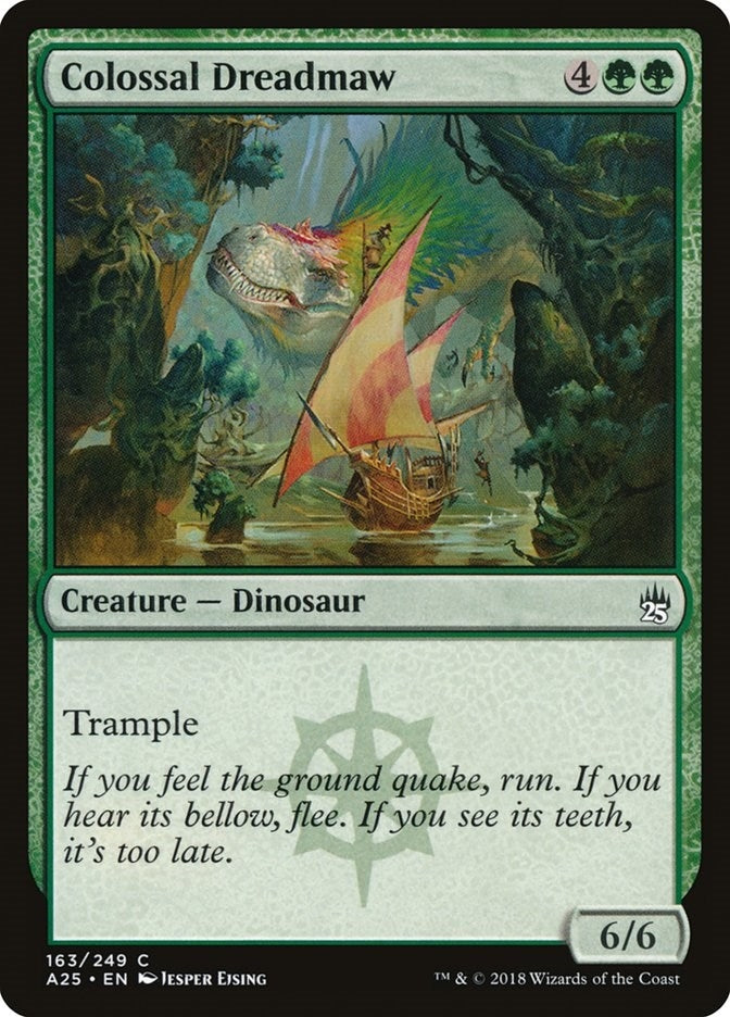 Image for Colossal Dreadmaw (163) [Masters 25] - Magic: The Gathering