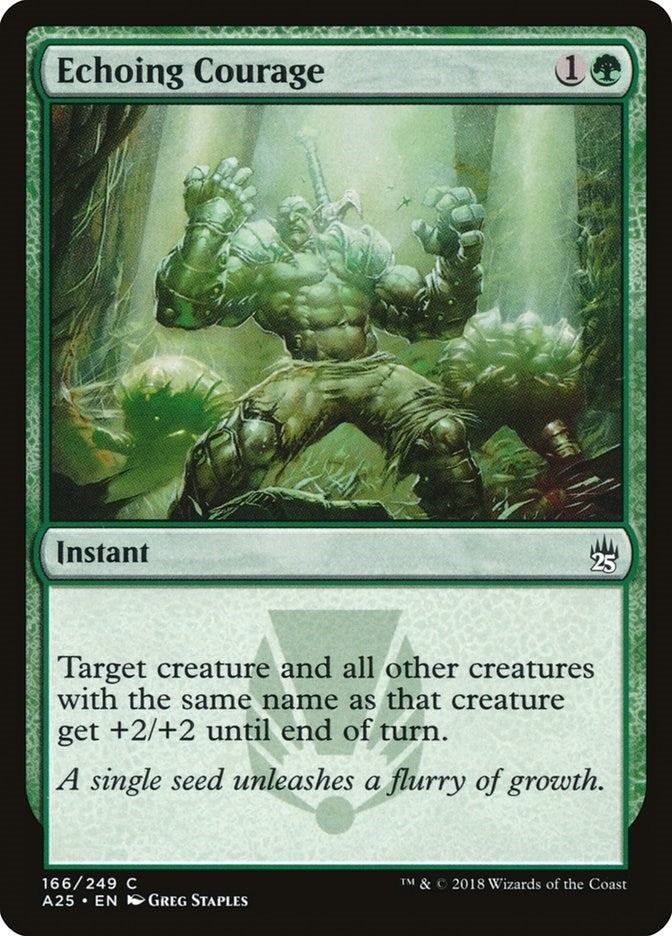 Image for Echoing Courage (166) [Masters 25] - Magic: The Gathering