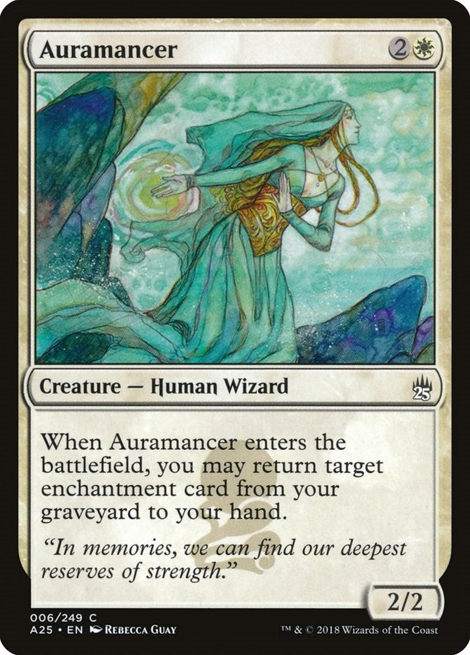 Image for Auramancer (6) [Masters 25] - Magic: The Gathering