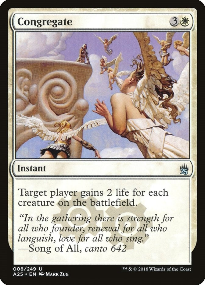 Image for Congregate (8) [Masters 25] - Magic: The Gathering