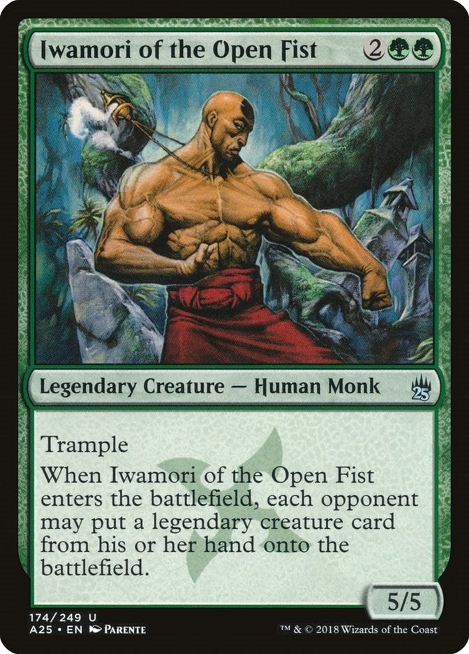 Image for Iwamori of the Open Fist (174) [Masters 25] - Magic: The Gathering