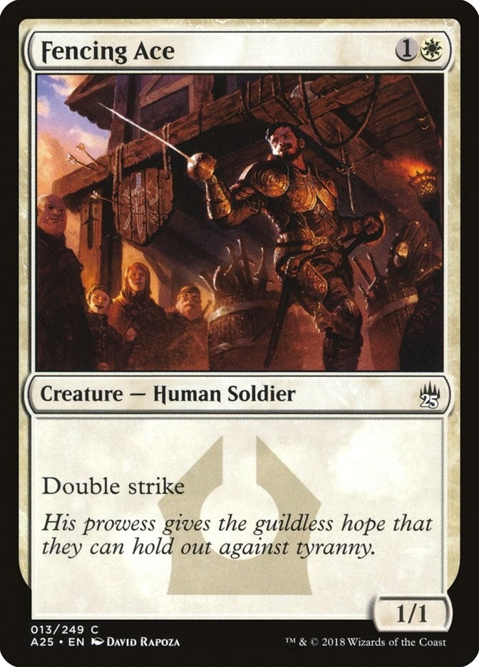 Image for Fencing Ace (13) [Masters 25] - Magic: The Gathering
