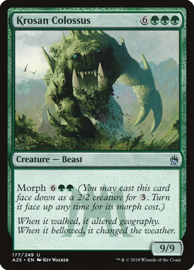 Image for Krosan Colossus (177) [Masters 25] - Magic: The Gathering