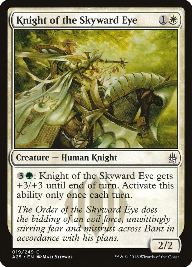 Image for Knight of the Skyward Eye (19) [Masters 25] - Magic: The Gathering