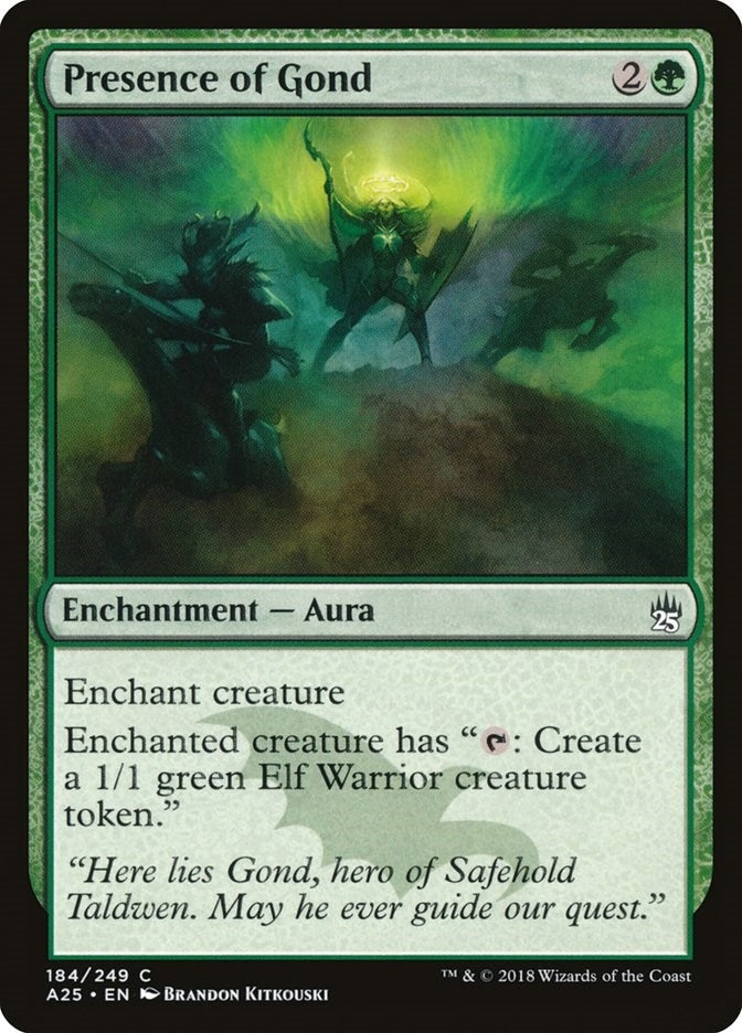 Image for Presence of Gond (184) [Masters 25] - Magic: The Gathering