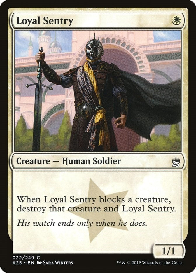 Image for Loyal Sentry (22) [Masters 25] - Magic: The Gathering