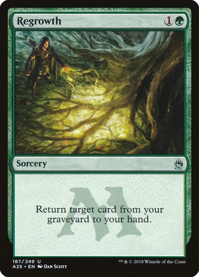 Image for Regrowth (187) [Masters 25] - Magic: The Gathering