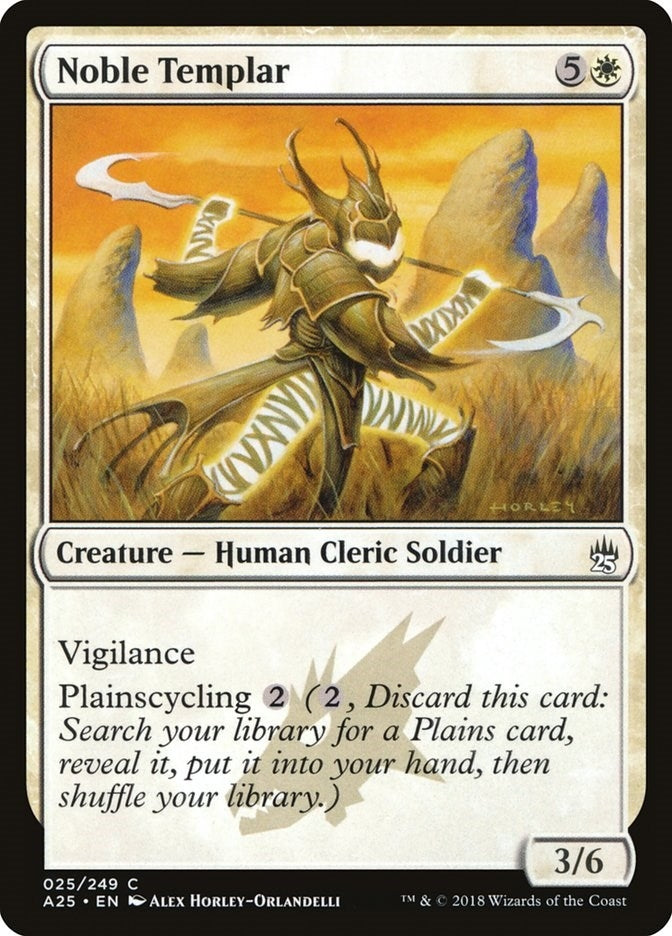 Image for Noble Templar (25) [Masters 25] - Magic: The Gathering