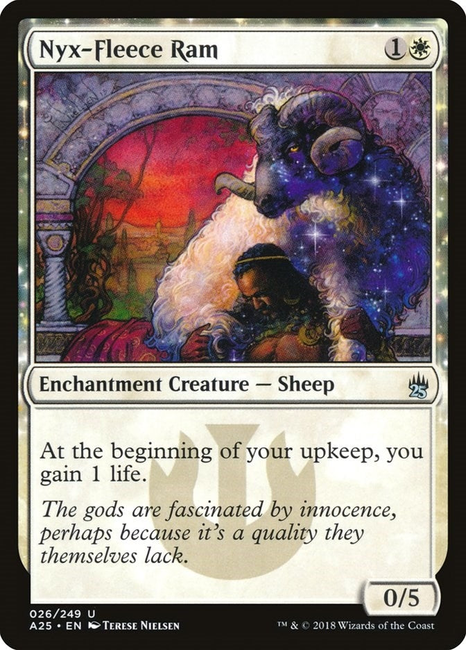 Image for Nyx-Fleece Ram (26) [Masters 25] - Magic: The Gathering