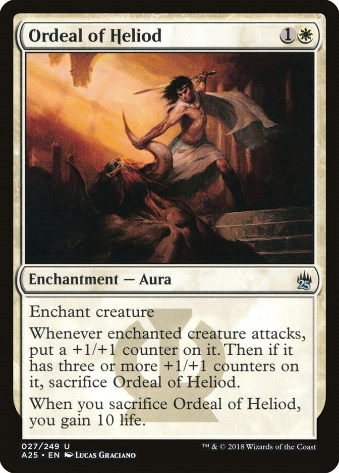 Image for Ordeal of Heliod (27) [Masters 25] - Magic: The Gathering