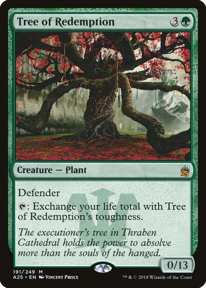Image for Tree of Redemption (191) [Masters 25] - Magic: The Gathering