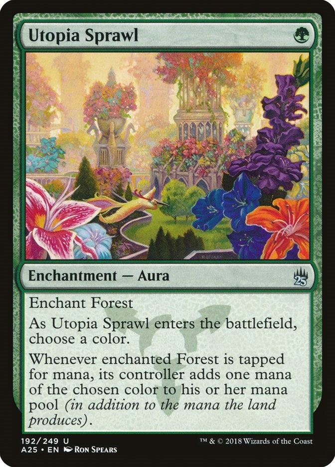 Image for Utopia Sprawl (192) [Masters 25] - Magic: The Gathering