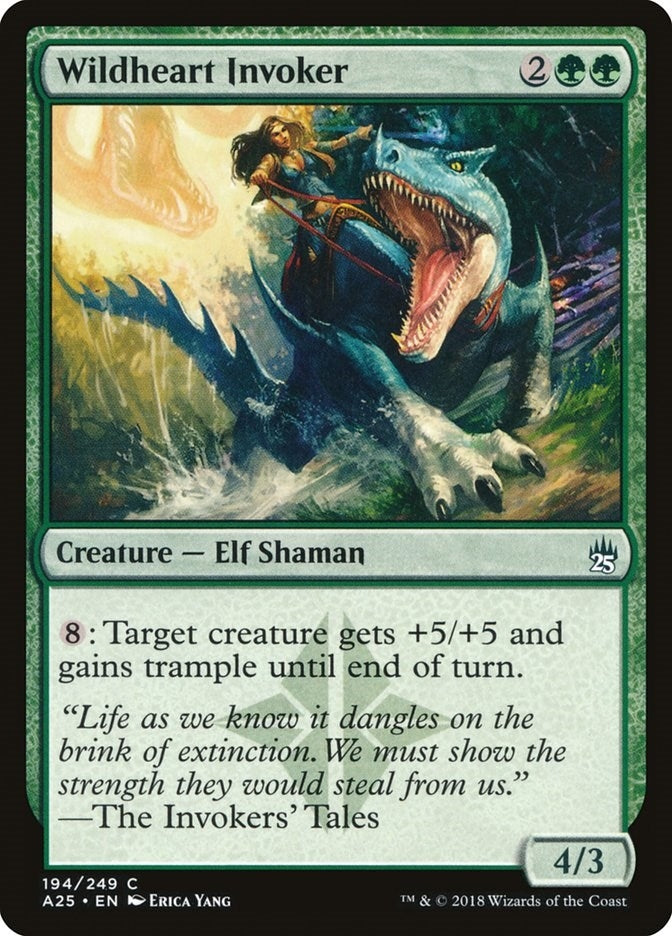 Image for Wildheart Invoker (194) [Masters 25] - Magic: The Gathering