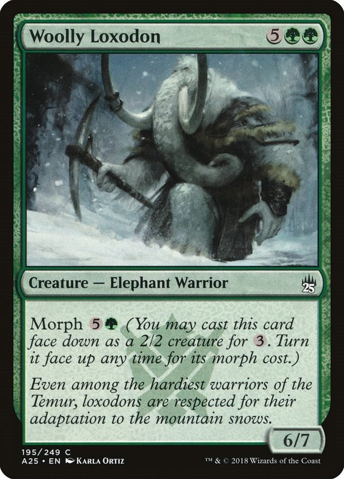 Image for Woolly Loxodon (195) [Masters 25] - Magic: The Gathering