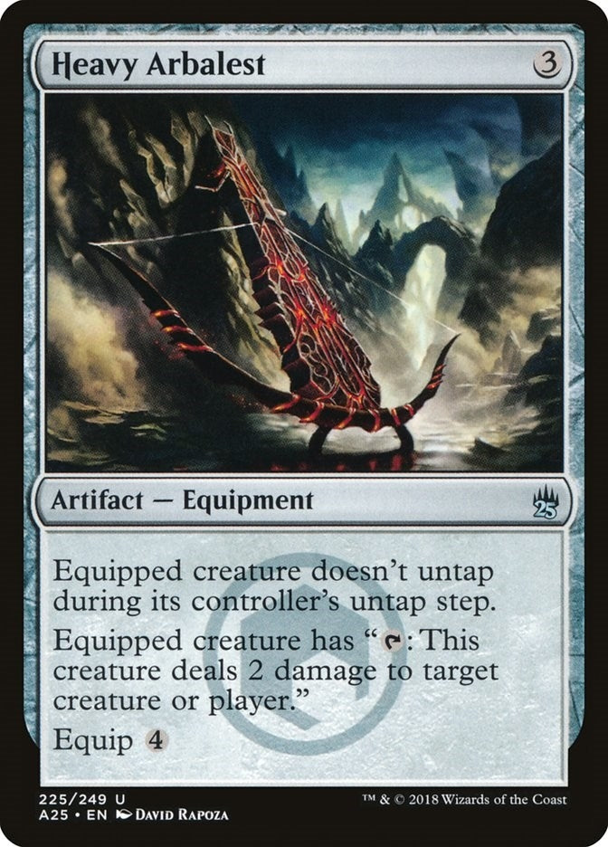 Image for Heavy Arbalest (225) [Masters 25] - Magic: The Gathering
