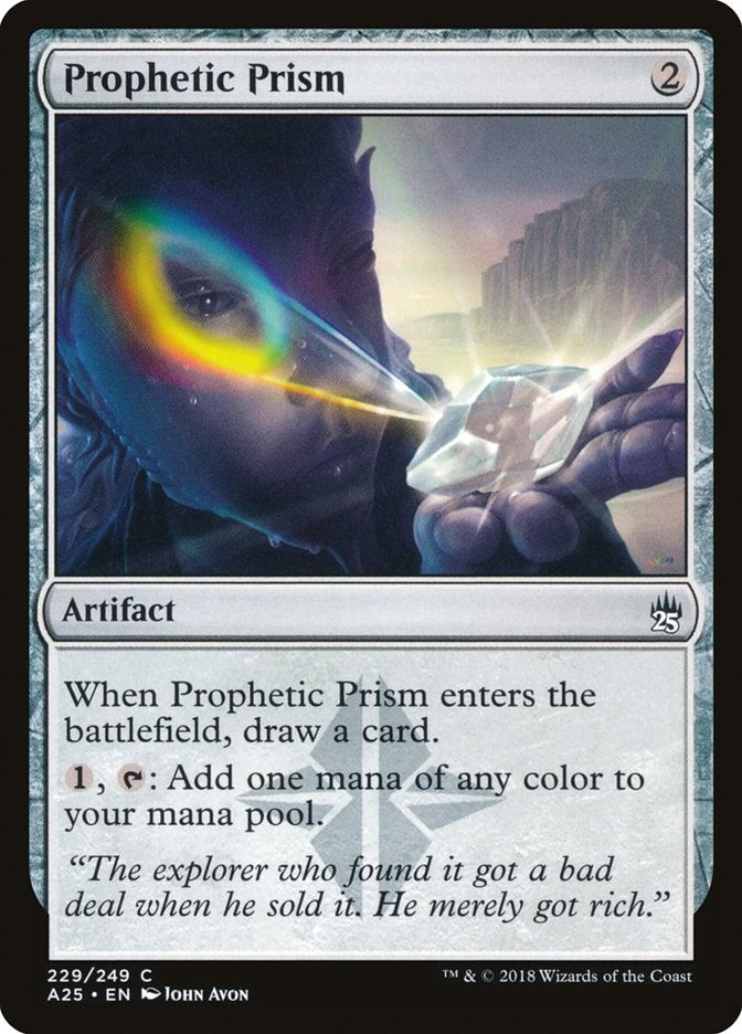 Image for Prophetic Prism (229) [Masters 25] - Magic: The Gathering