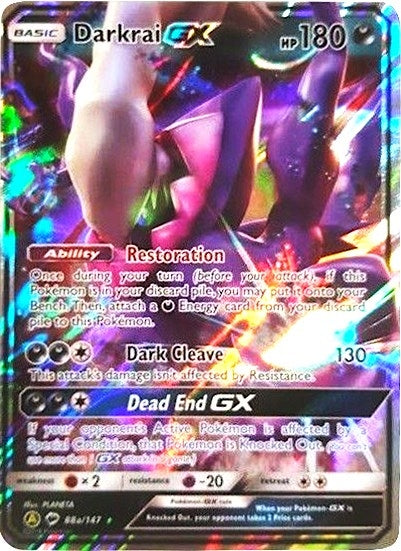 Image for Darkrai GX - 88a/147 (088a/147) [Alternate Art Promos] - Pokemon