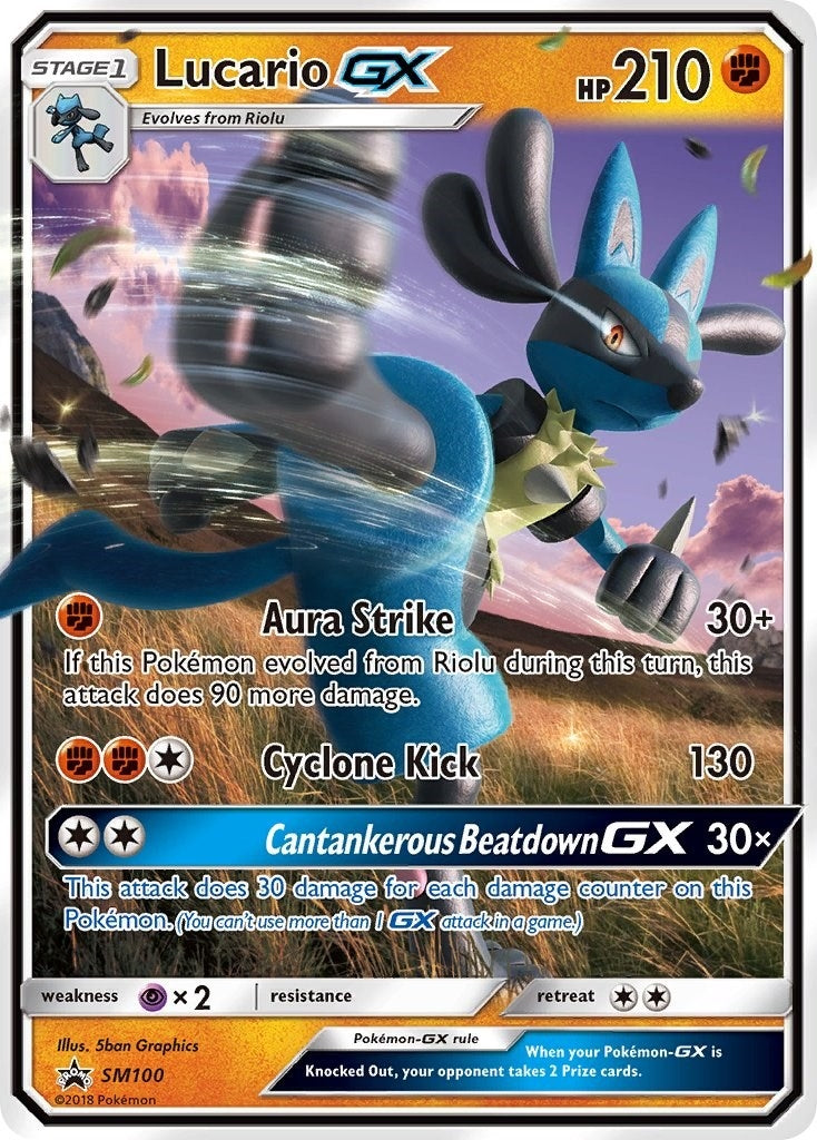 Image for Lucario GX - SM100 (SM100) [SM Promos] - Pokemon