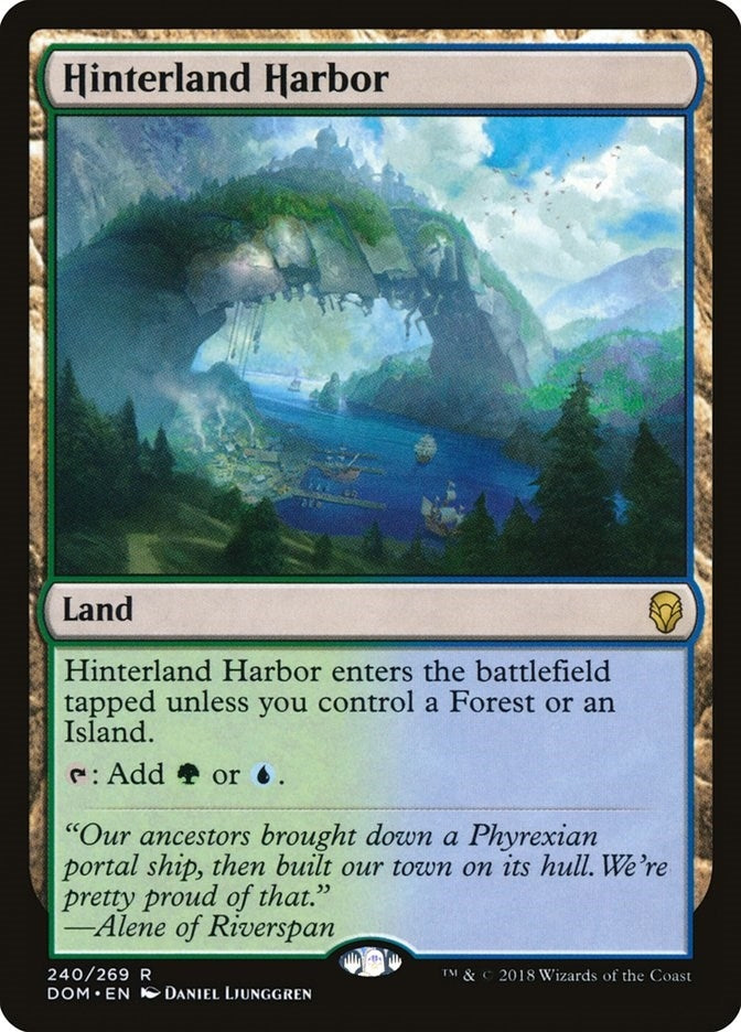 Image for Hinterland Harbor (240) [Dominaria] - Magic: The Gathering