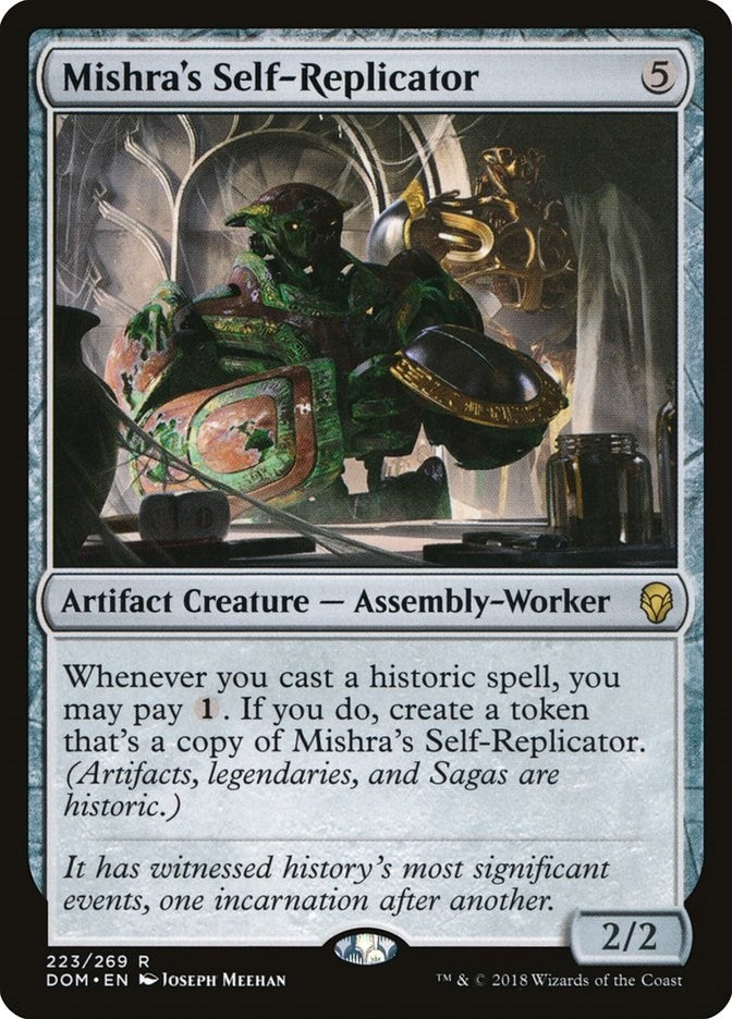 Image for Mishra's Self-Replicator (223) [Dominaria] - Magic: The Gathering