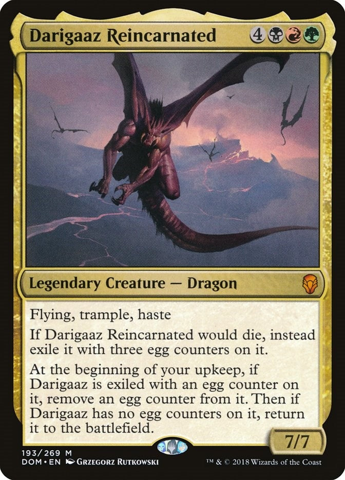 Image for Darigaaz Reincarnated (193) [Dominaria] - Magic: The Gathering