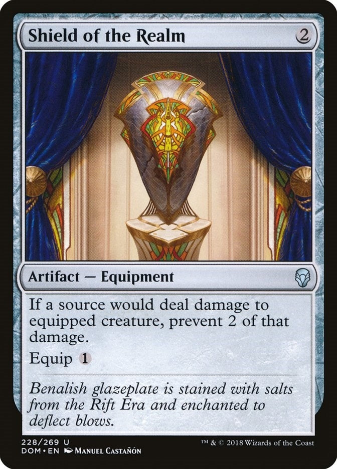 Image for Shield of the Realm (228) [Dominaria] - Magic: The Gathering
