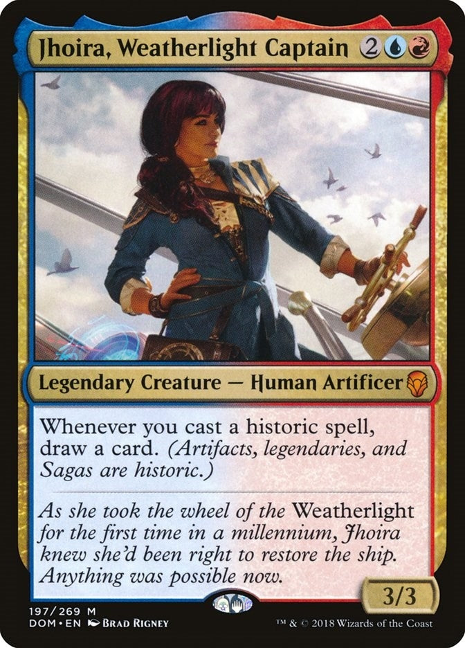 Image for Jhoira, Weatherlight Captain (197) [Dominaria] - Magic: The Gathering