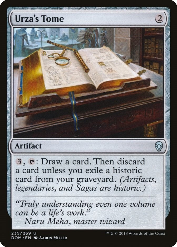 Image for Urza's Tome (235) [Dominaria] - Magic: The Gathering
