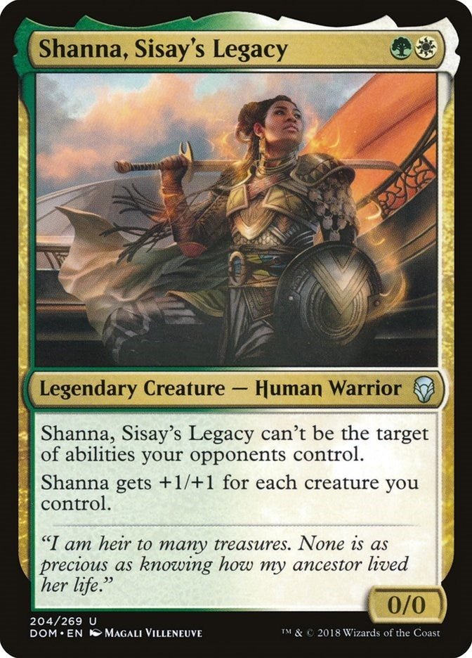 Image for Shanna, Sisay's Legacy (204) [Dominaria] - Magic: The Gathering