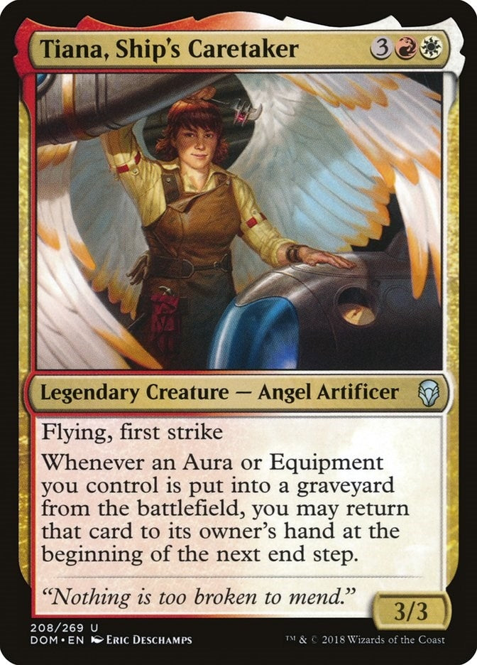 Image for Tiana, Ship's Caretaker (208) [Dominaria] - Magic: The Gathering