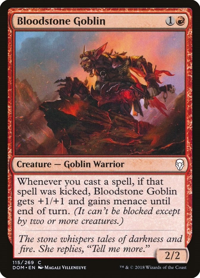 Image for Bloodstone Goblin (115) [Dominaria] - Magic: The Gathering